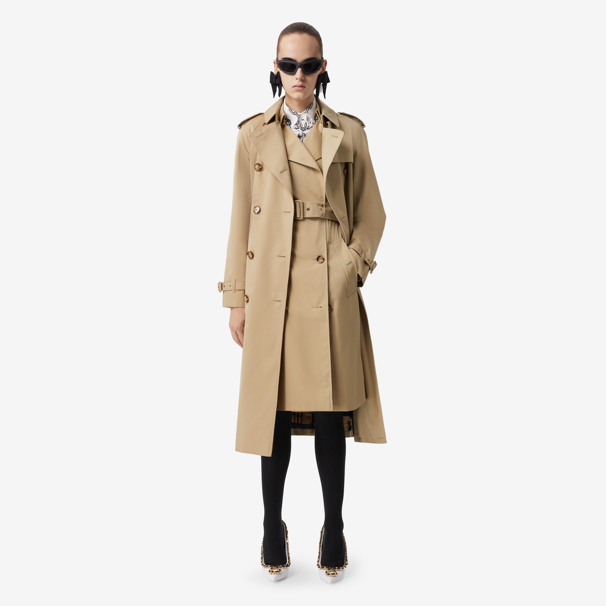 Cotton Gabardine Waterloo Trench Coat - 2