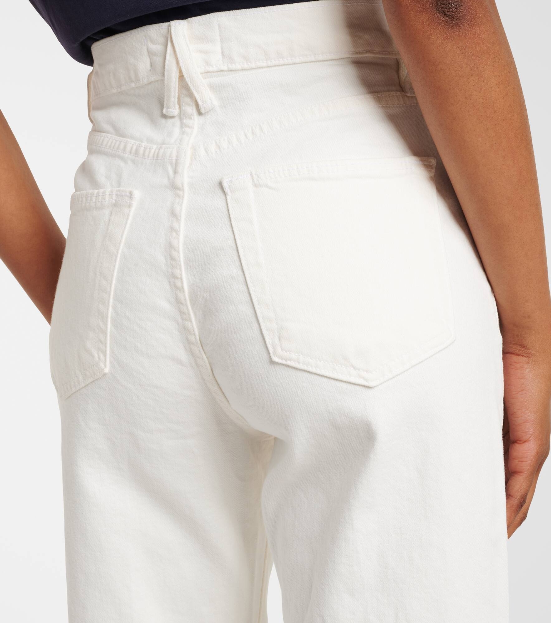 London high-rise straight jeans - 6