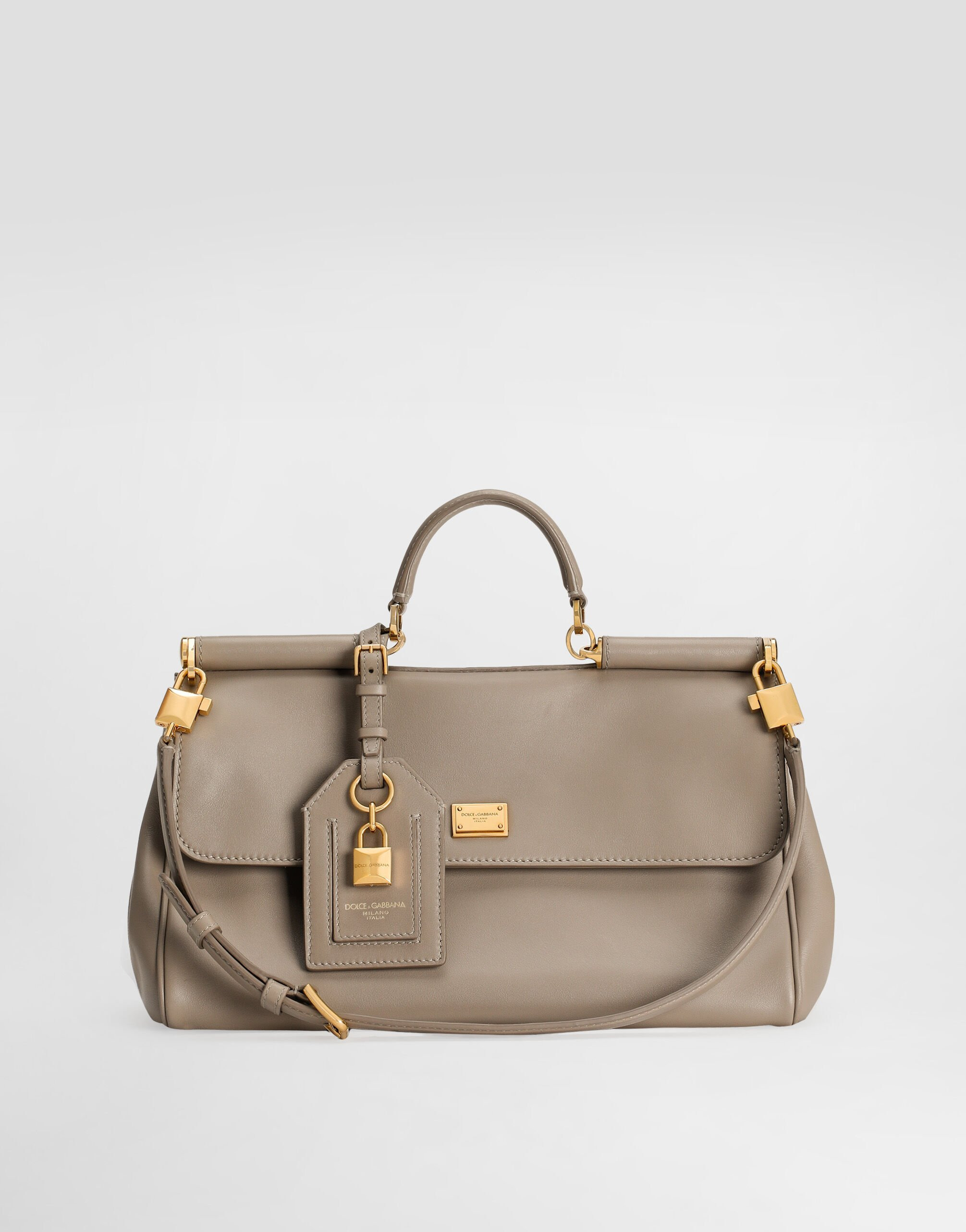My Sicily handbag in plongé calfskin - 3