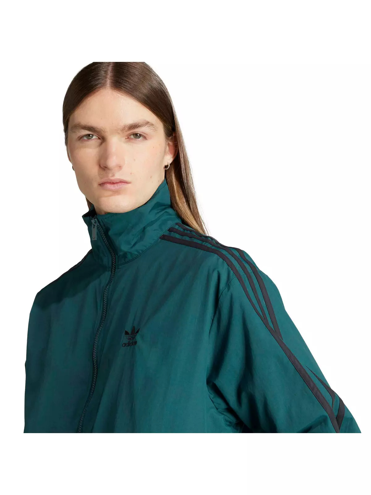 Originals Men's Adicolor Woven Firebird Track Top -Teal - 3