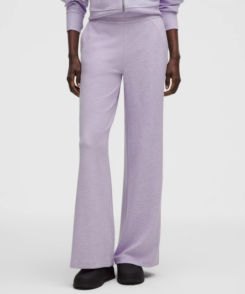 lululemon Scuba Mid-Rise Wide-Leg Pant *Waffle outlook