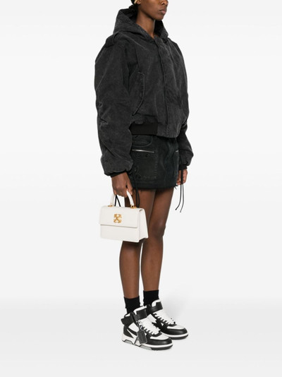 Off-White Jitney 1.4 leather tote bag outlook