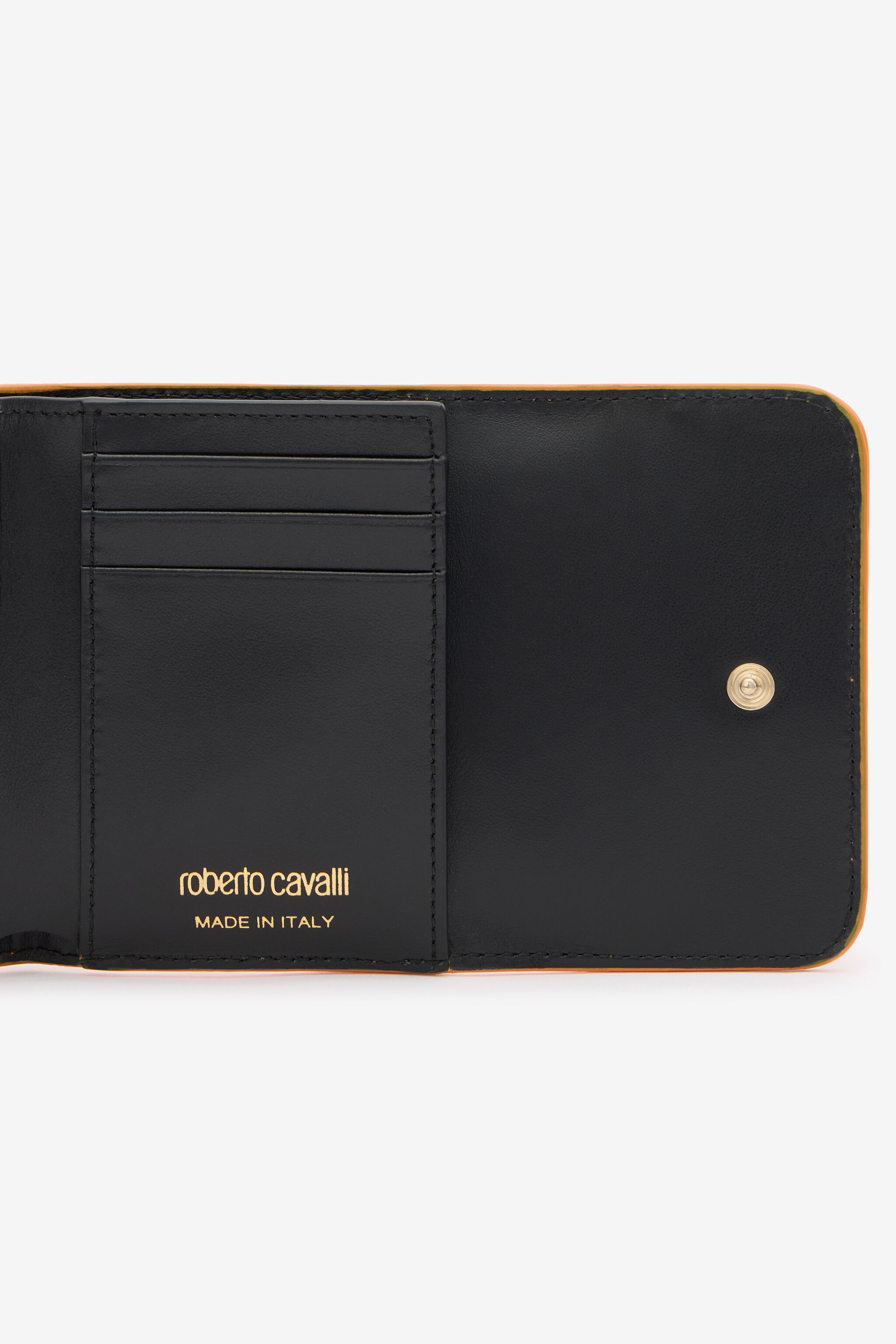 Ostrich-Effect Flap Card Holder - 5