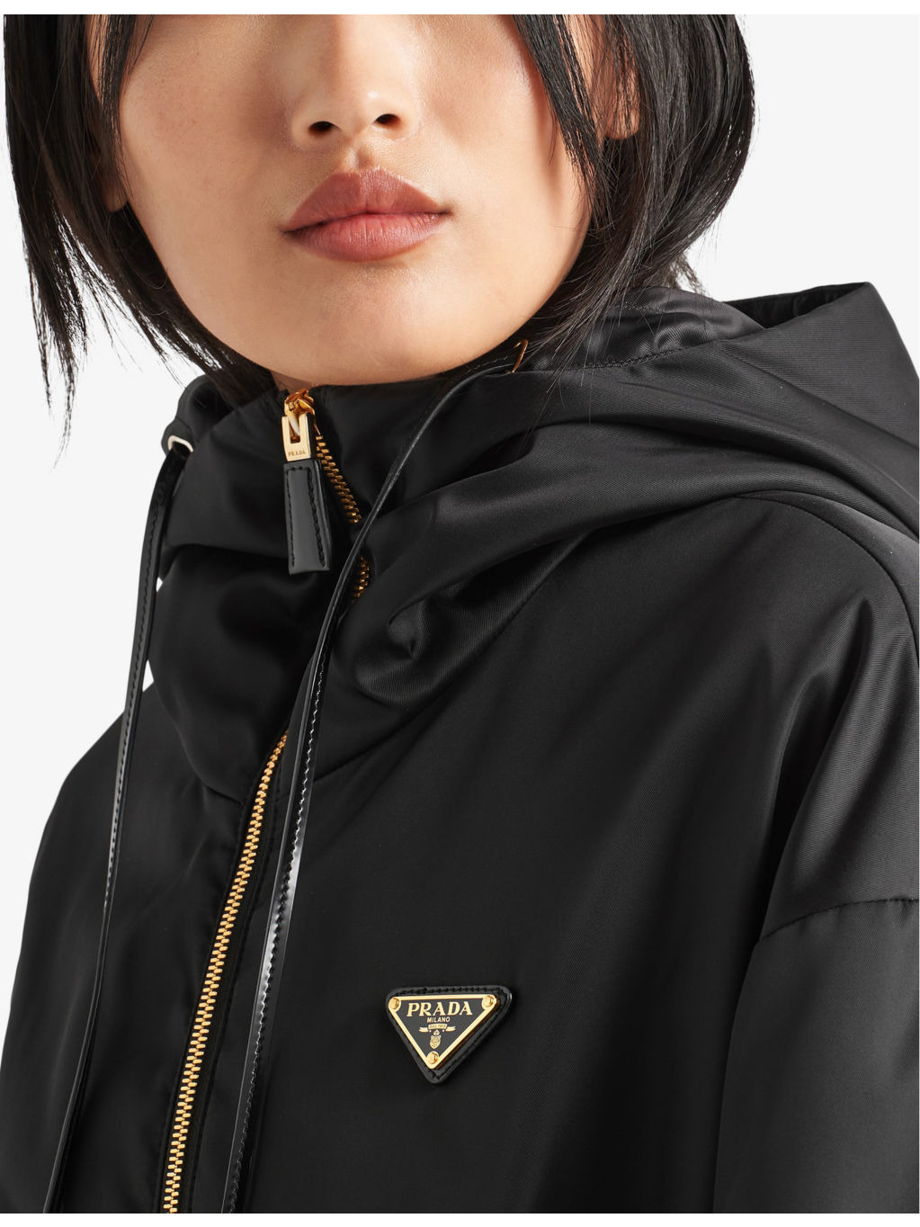 Re-Nylon belted recycled-nylon jacket - 5