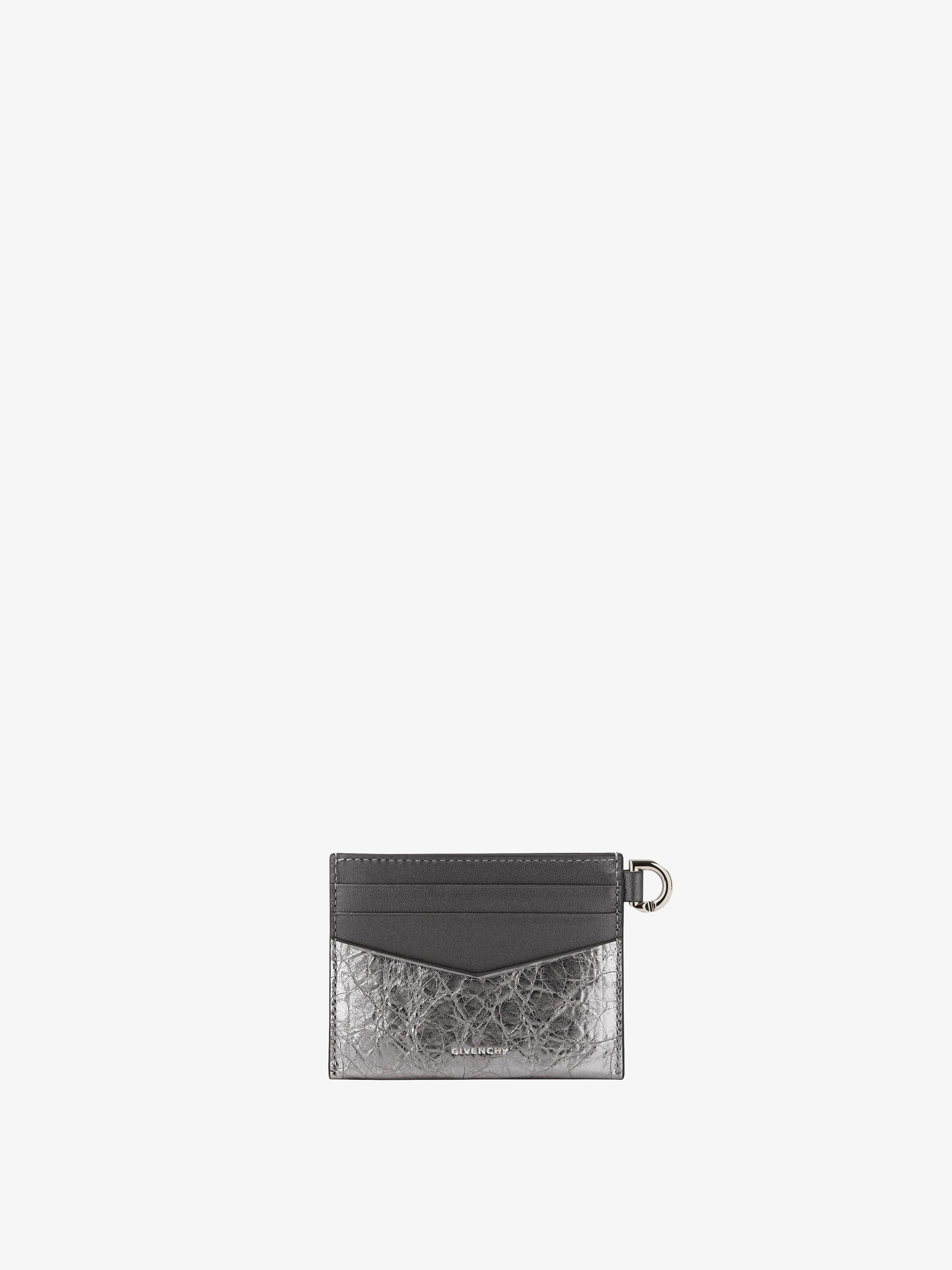 4G CARD HOLDER IN LAMINATED LEATHER - 2