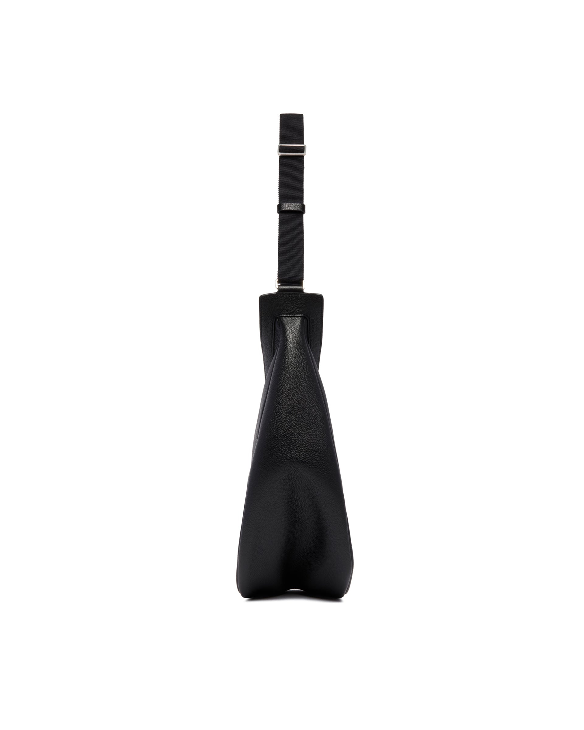 Black Slouchy Banana Bag - 2