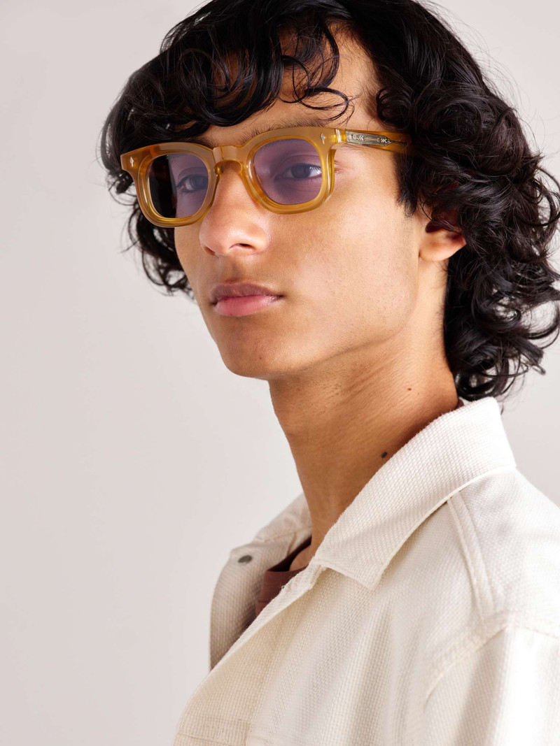 JACQUES MARIE MAGE Devaux D-Frame Acetate Sunglasses outlook