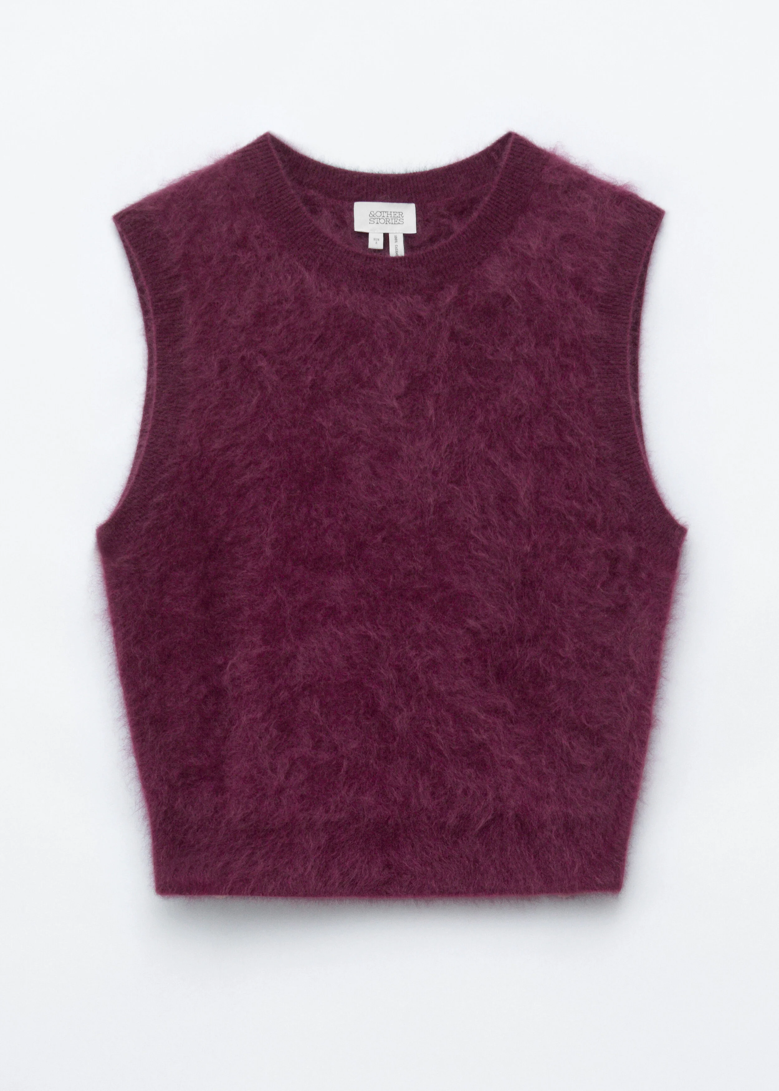 Brushed Cashmere Vest - 1
