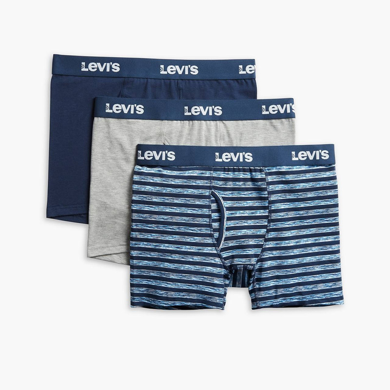 SPACE DYE STRIPE BOXER BRIEF (3 PACK) 1