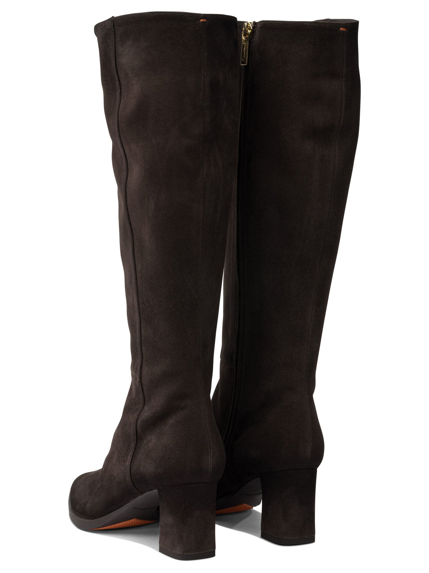 Santoni Women Suede Boots 65 Mm - 4
