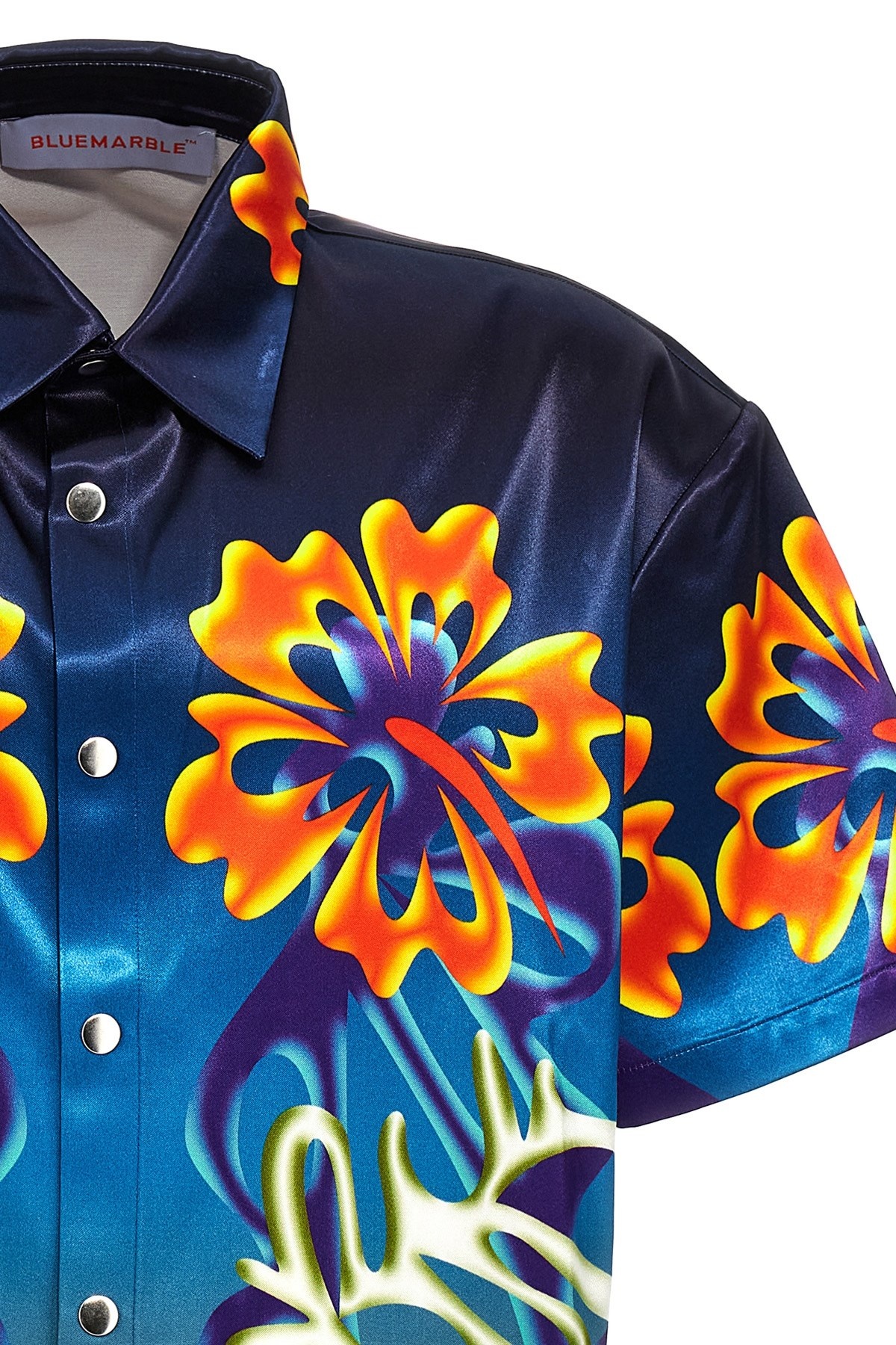 Tシャツ・カットソー BLUEMARBLE Hibiscus shortsleeves shirt (SH33 VI04A24PRT) BLUEMARBLE Hibiscus shortsleeves shirt (SH33 VI04A24PRT