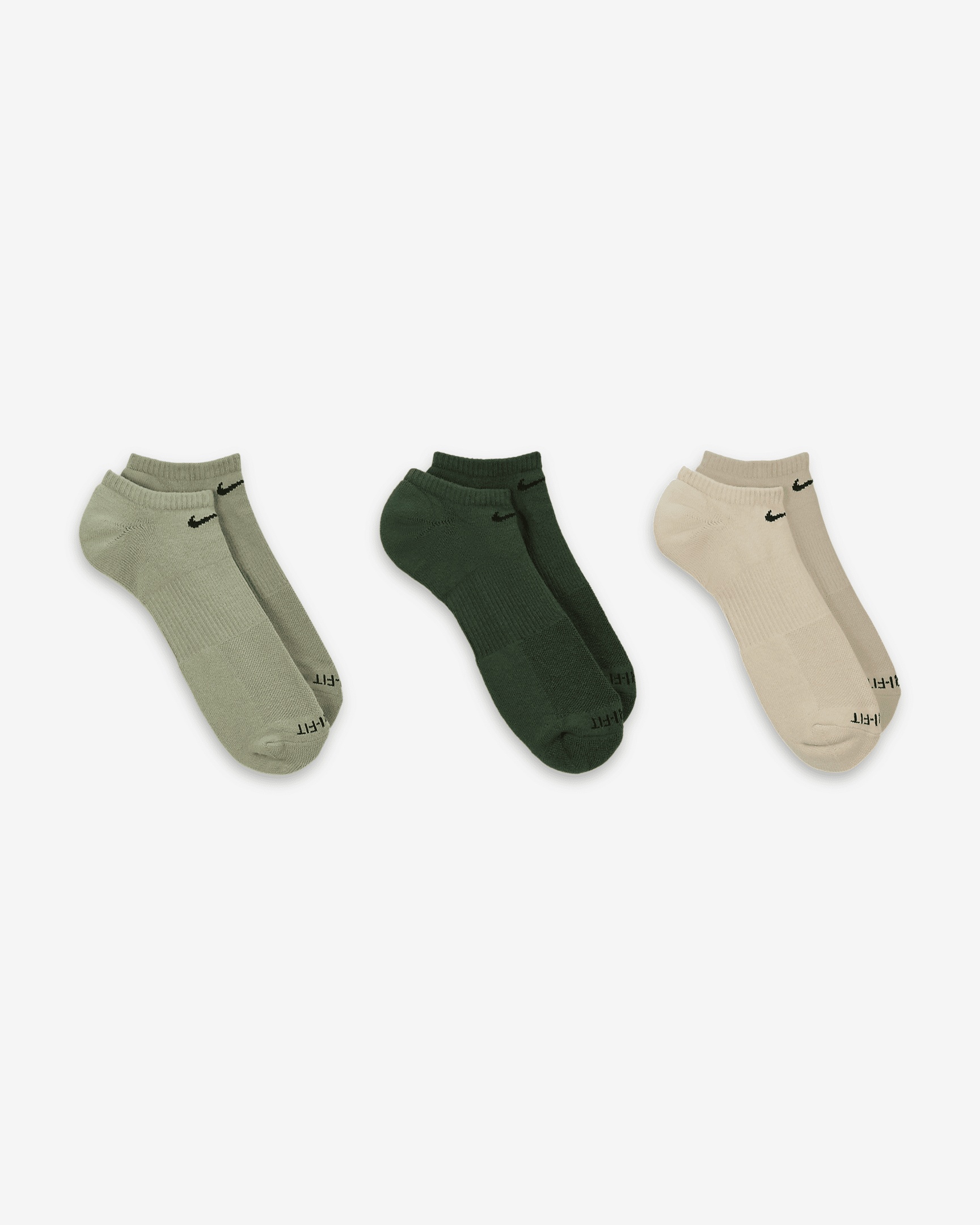Nike Everyday Plus Cushion Training No-Show Socks (3 Pairs) - 3