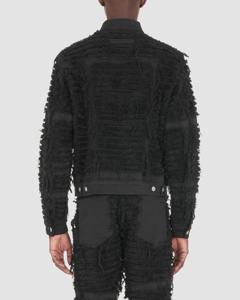 DENIM JACKET BLACKMEANS WITHOUT STUDS 5