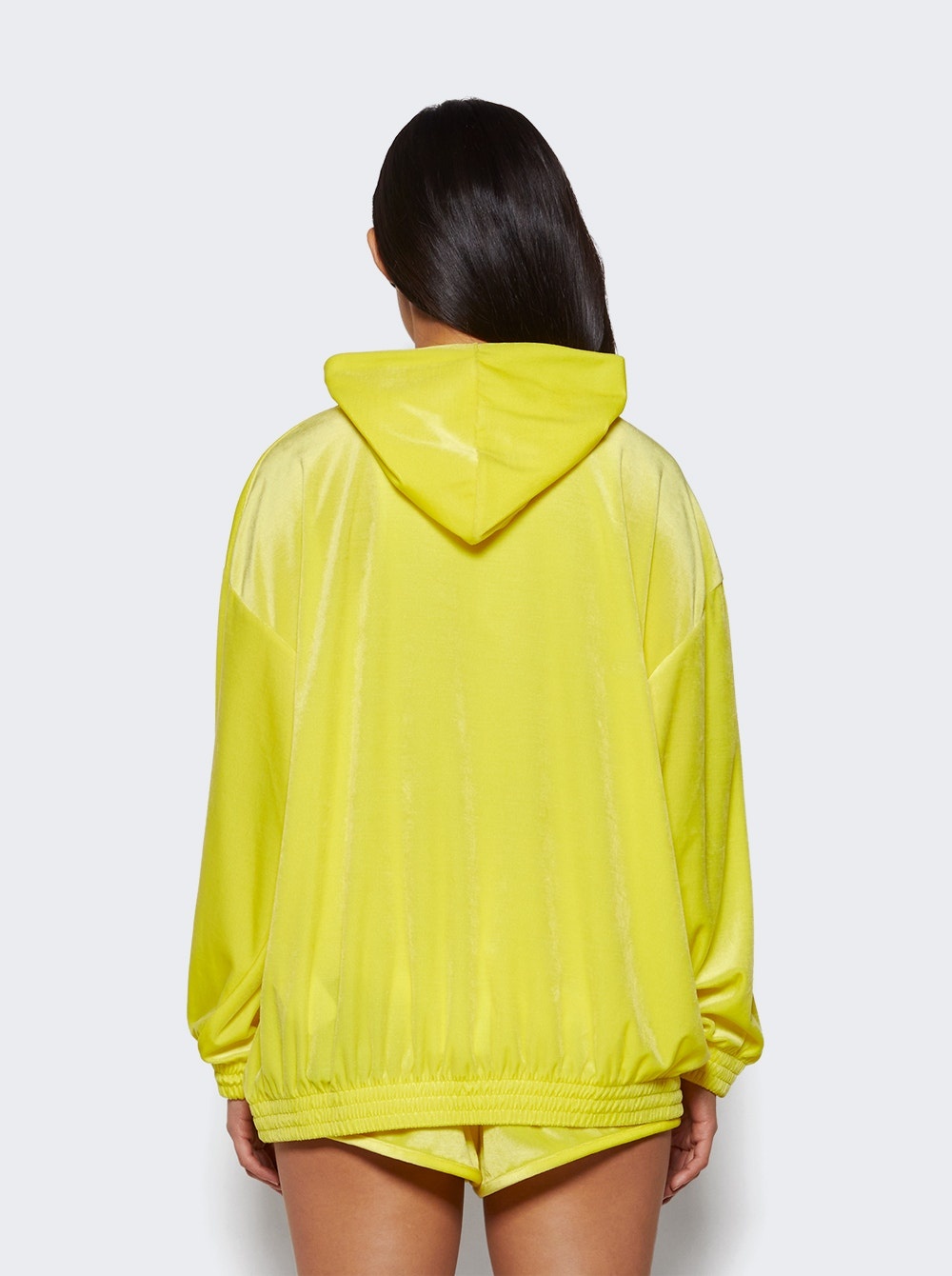 Zip-Up Hoodie Yellow - 5