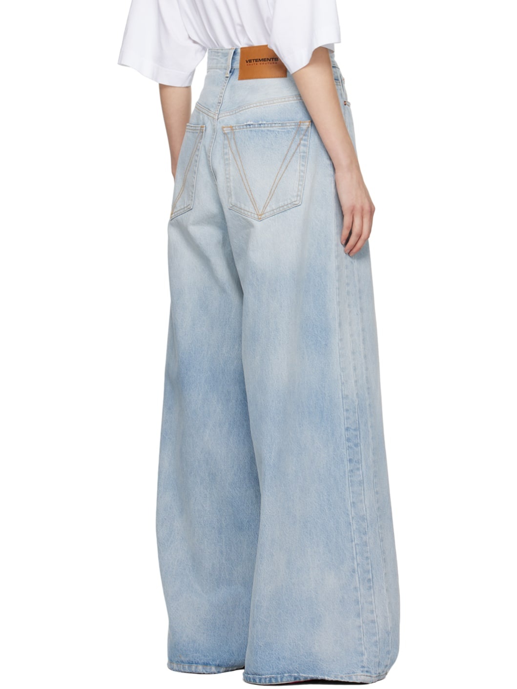 Blue Destroyed Jeans - 3