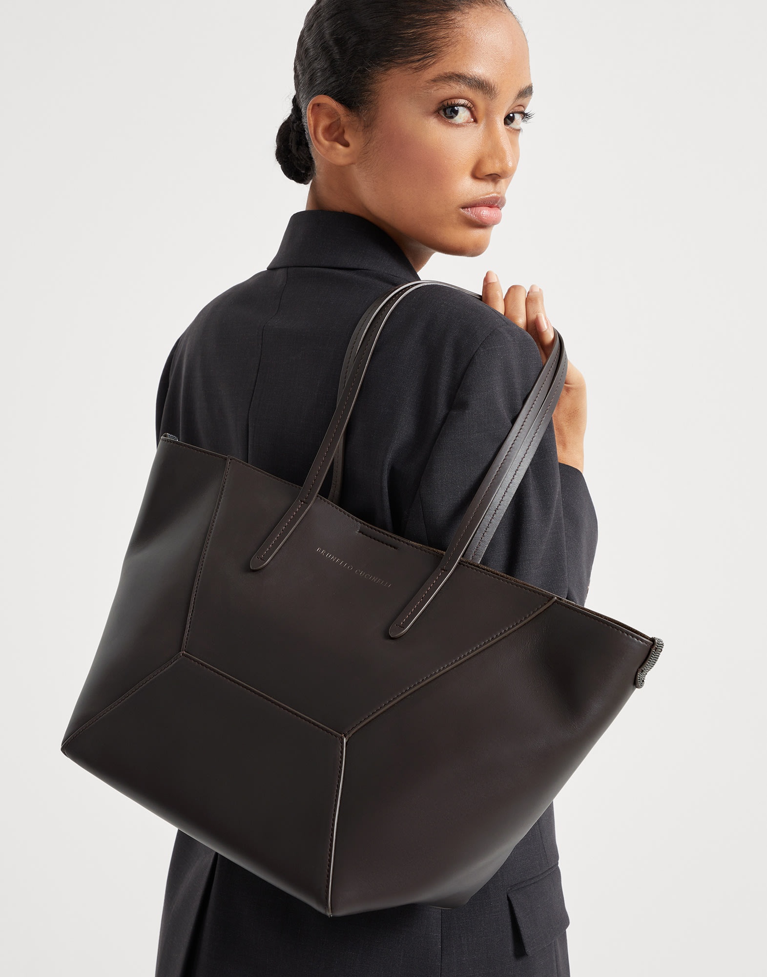 BC Duo small bag in calfskin with monili - 4