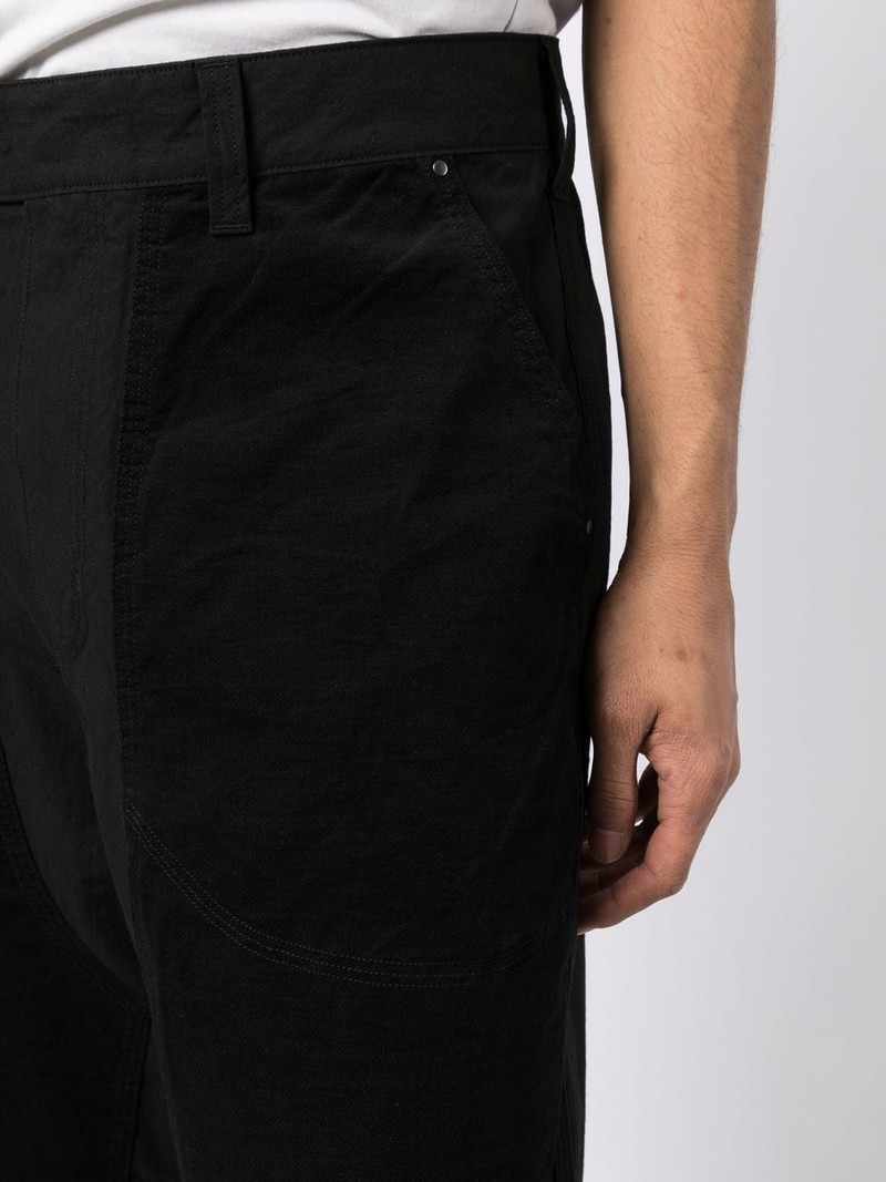 four-pocket straight-leg trousers 5
