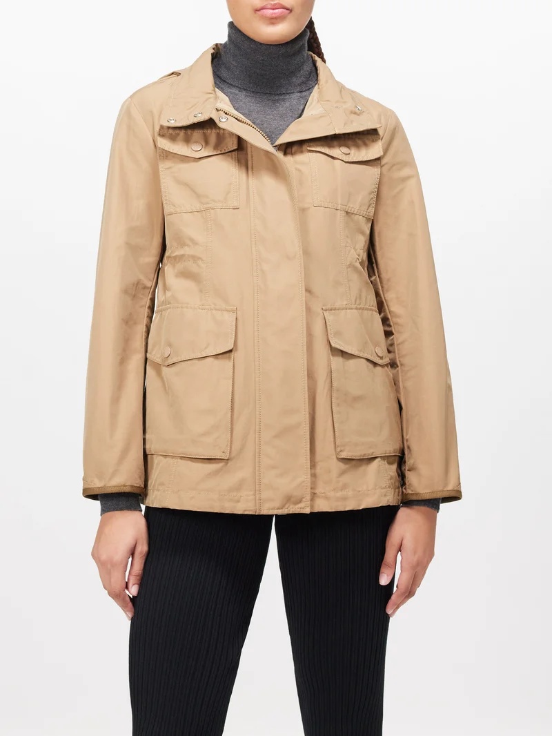 ジャケット MONCLER Ilo cotton-blend jacket Moncler Ilo cotton-blend twill field jacket | matchesfashion
