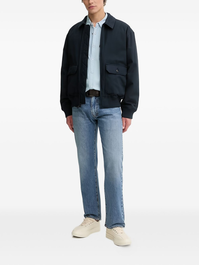 Levi's chest-pocket denim shirt outlook