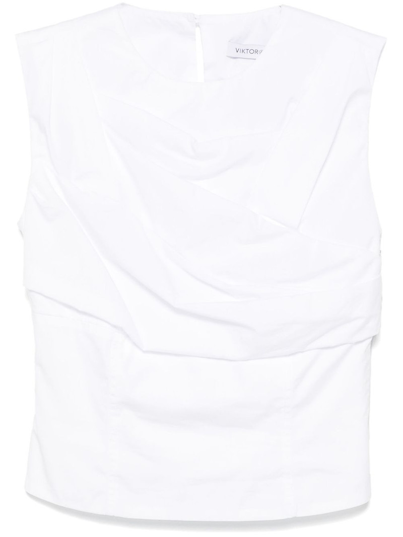 pleated blouse 1