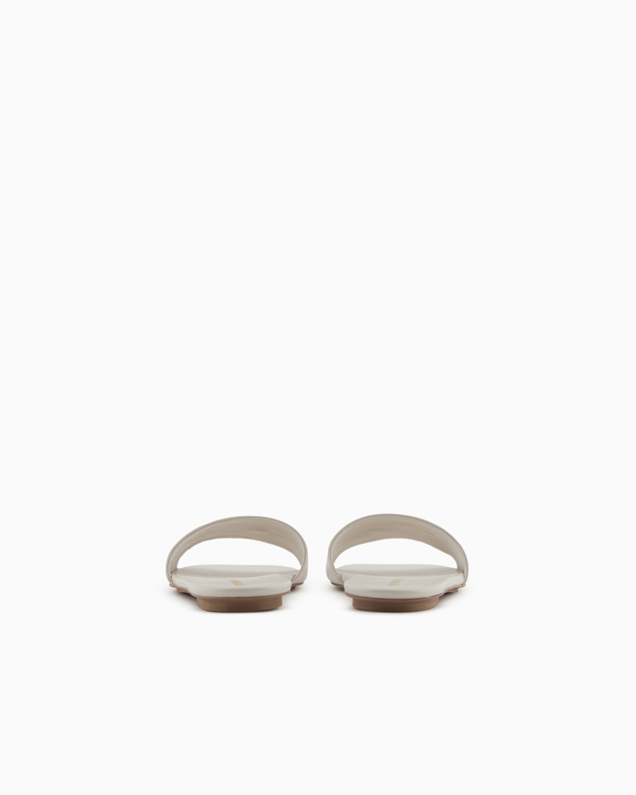 NAPPA-LEATHER SANDALS WITH EAGLE PLATE - 4