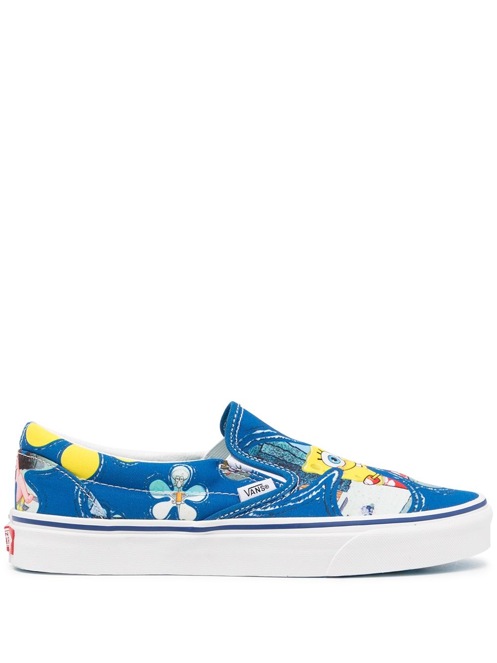 Spongebob-print slip-on sneakers - 1