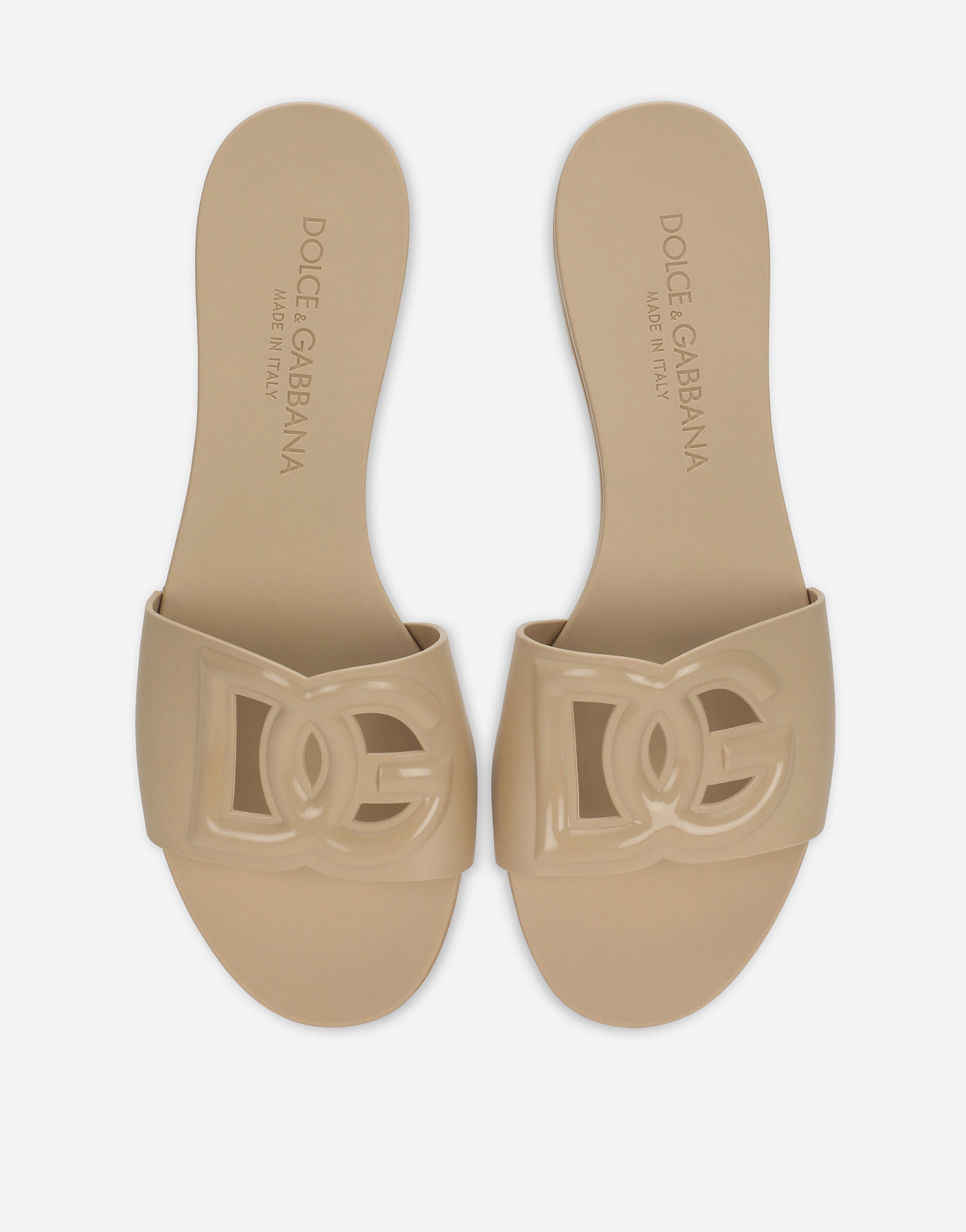 Rubber beachwear sliders - 4