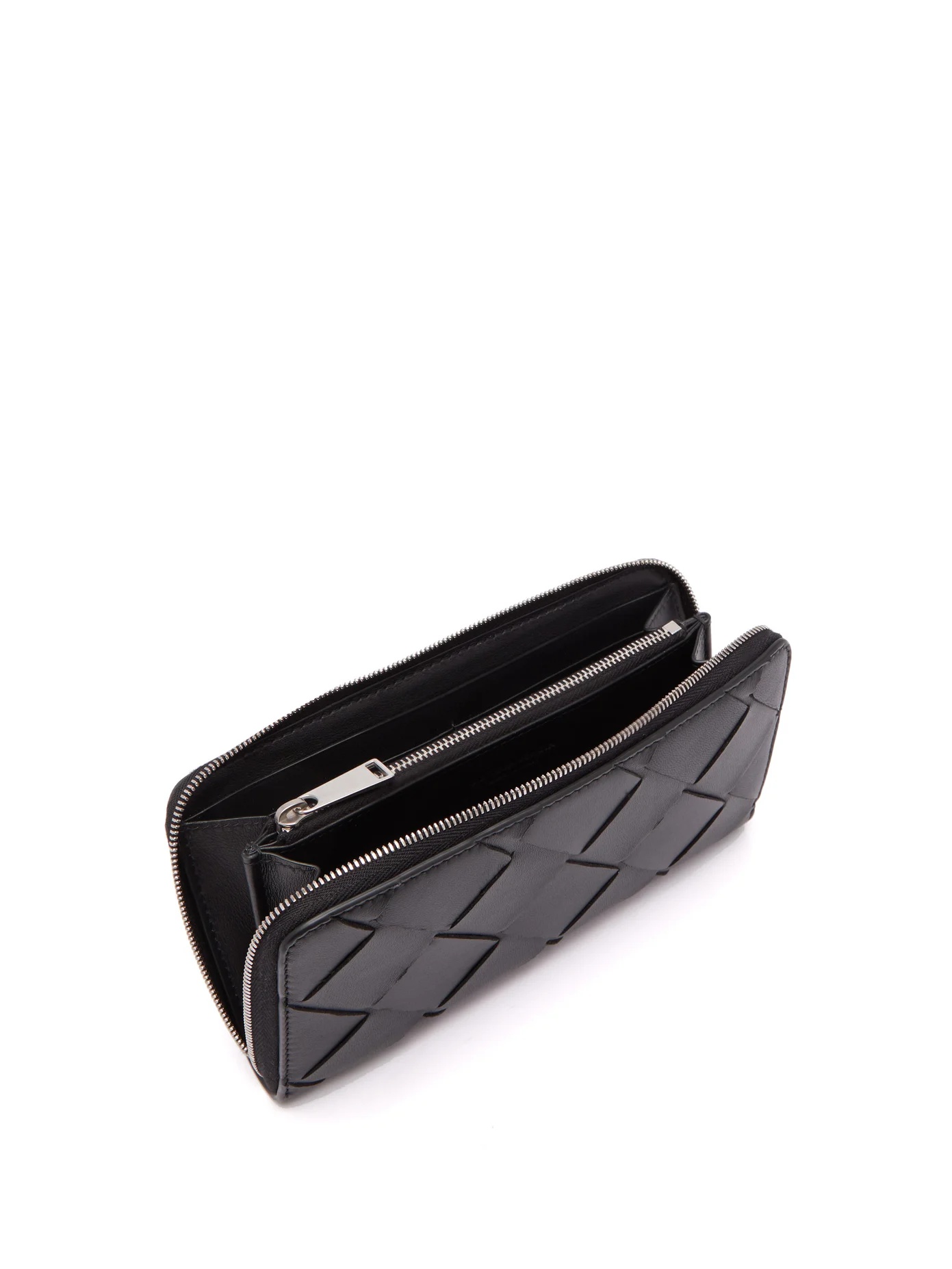 Maxi Intrecciato leather wallet - 2