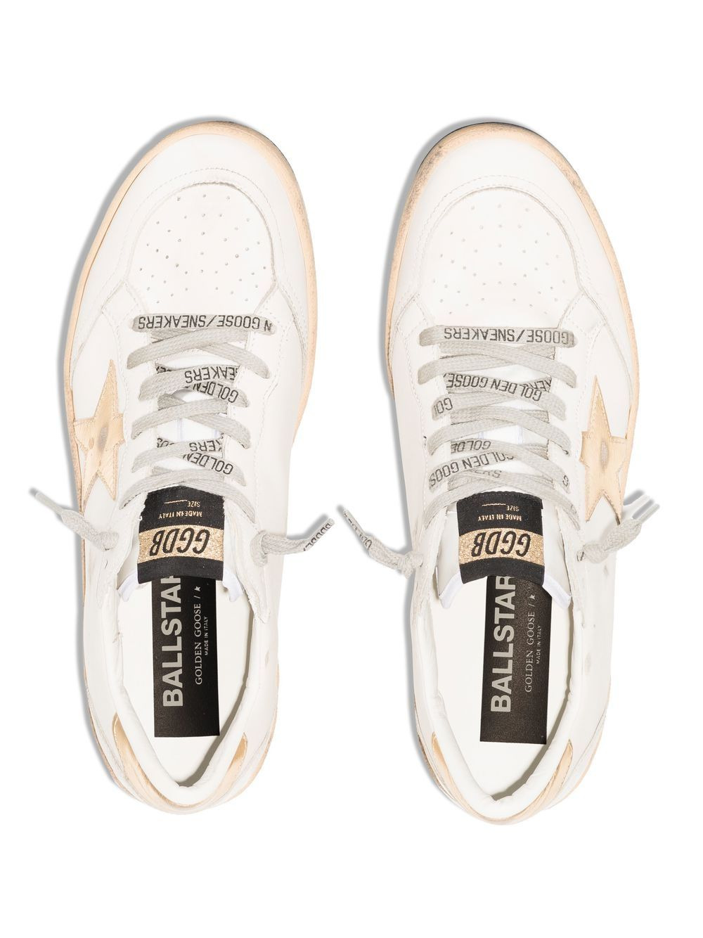 Golden Goose Women Ball Star Leather Sneakers - 4