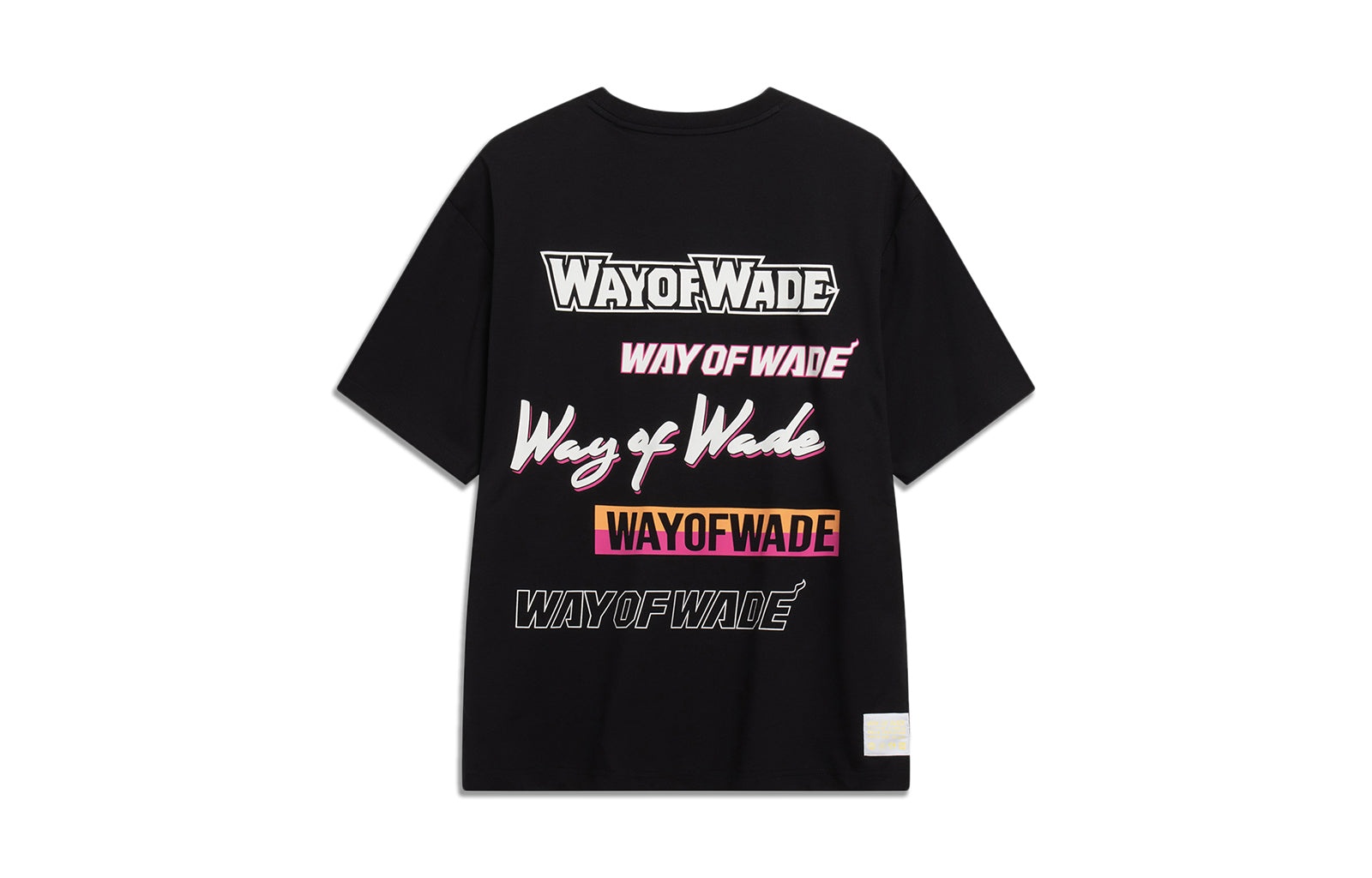 Li-Ning Way Of Wade Graphic T-shirt 'Black' AHST329-1 - 2