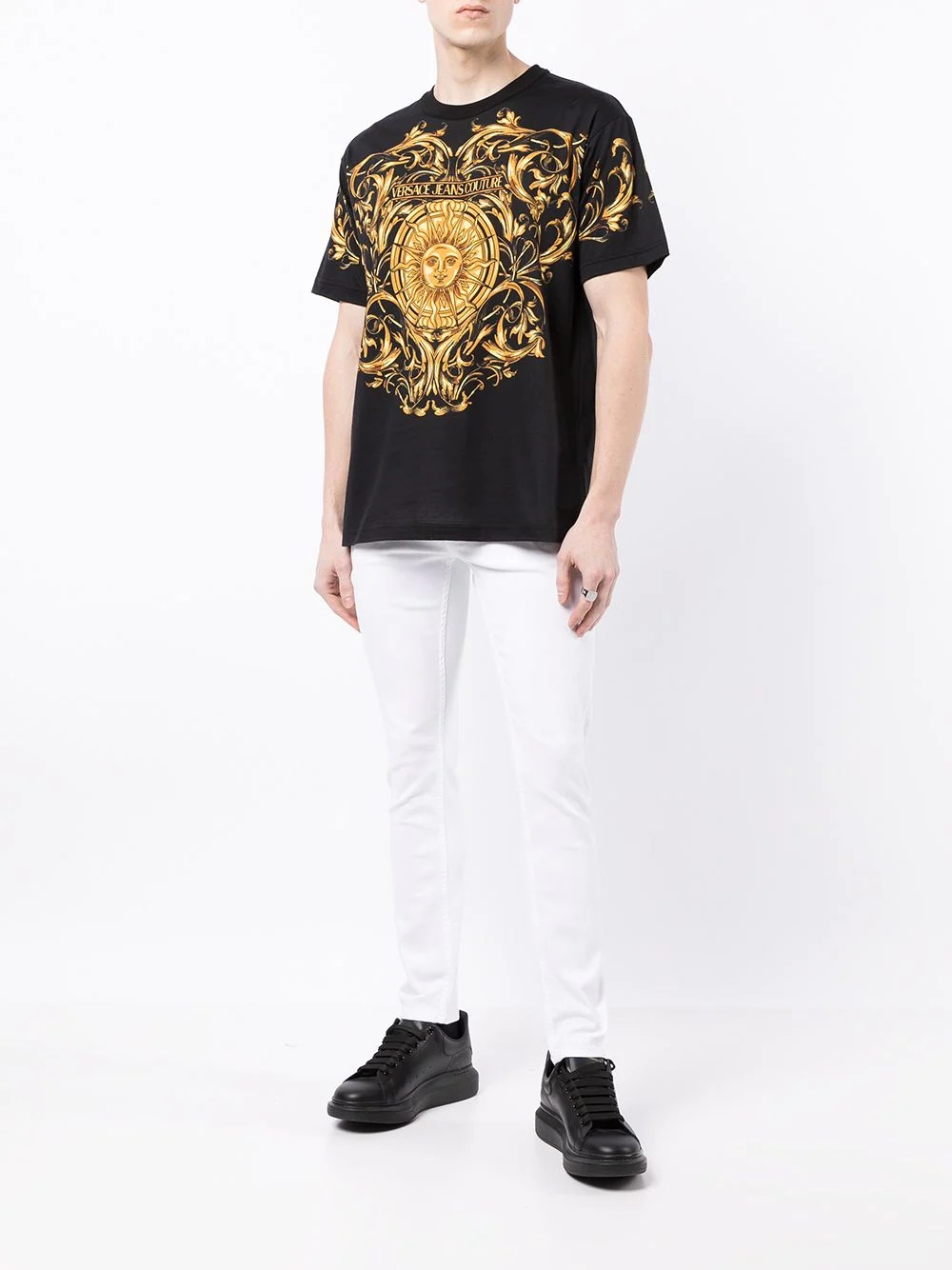 Barocco Sun-print T-shirt - 2