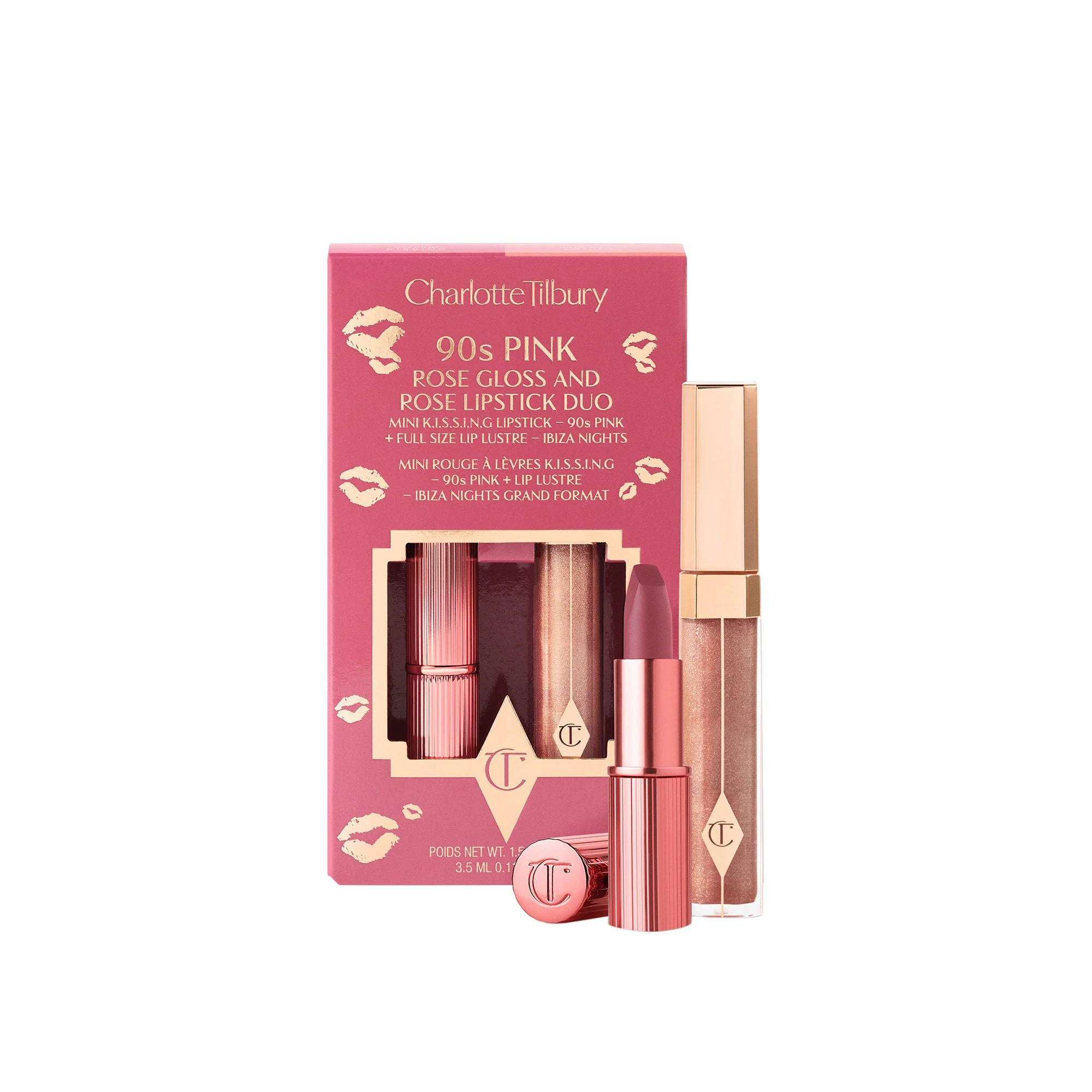 K.I.S.S.I.N.G Lipstick and Lip Gloss Duo - 1