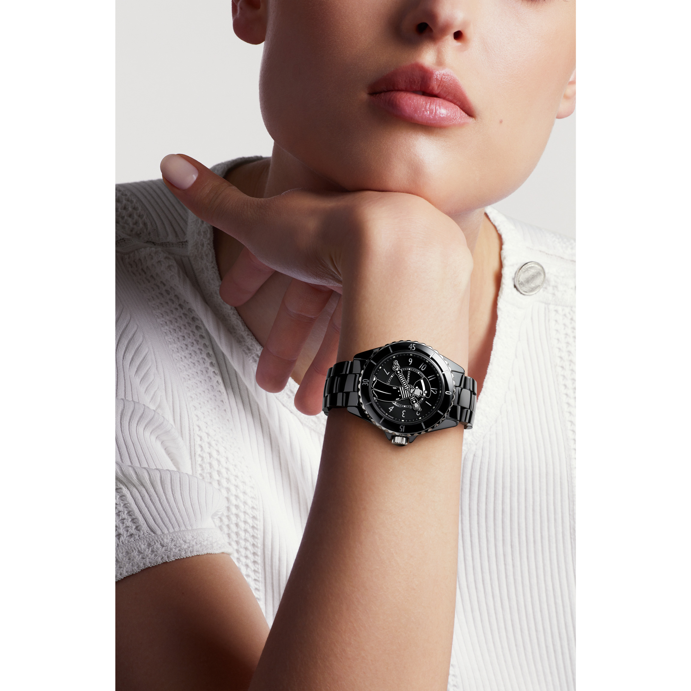 Mademoiselle J12 La Pausa Watch, 38 mm - 2