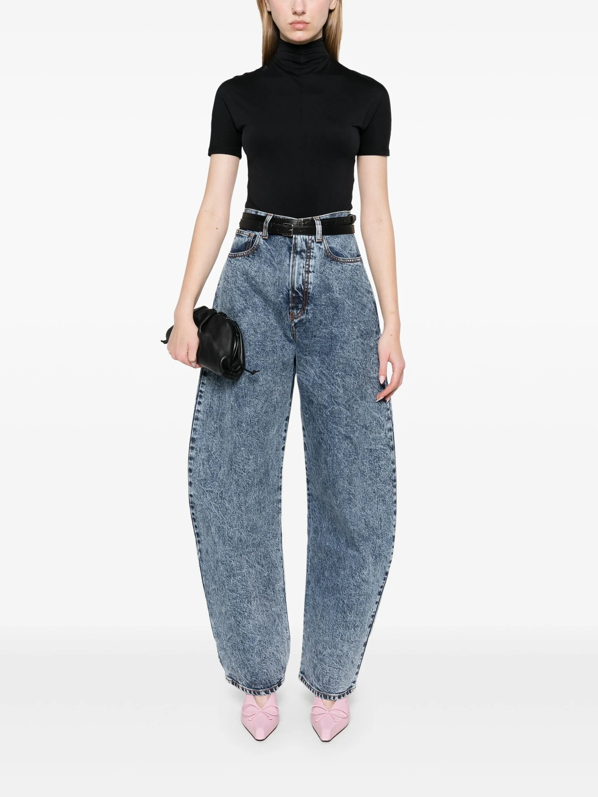 Alaïa Round Jeans - 4