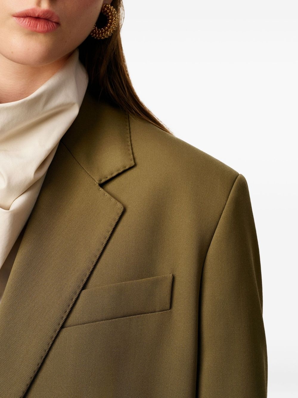 single-breasted blazer - 6