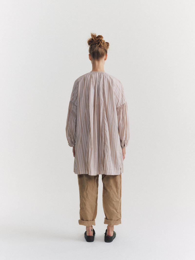 3 BY 3 DRESS - MUSSLIN COTTON - STRIPE 2 3