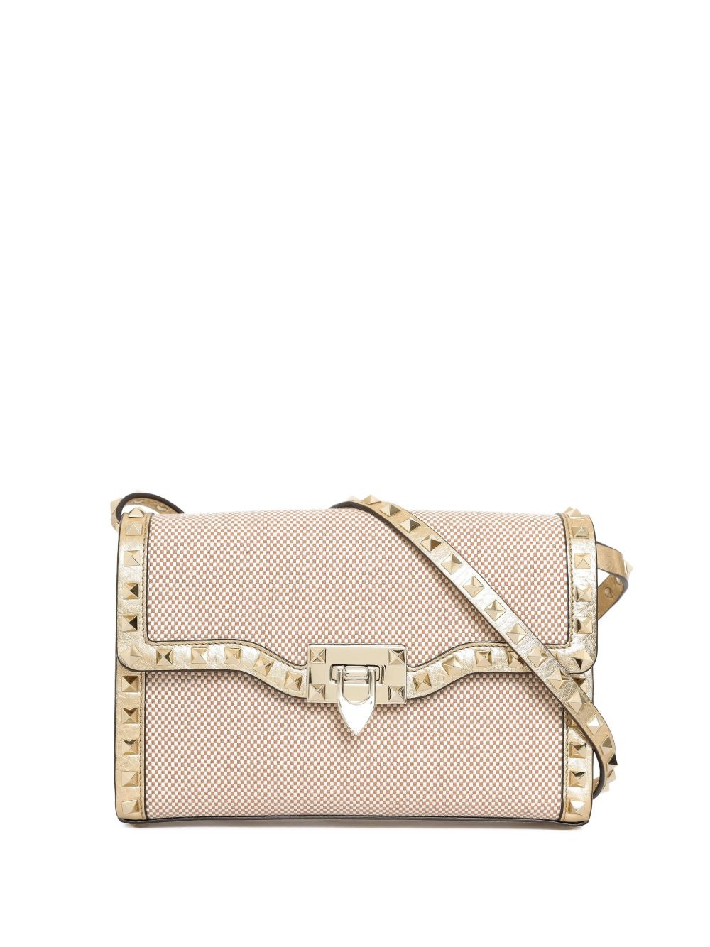 Rockstud-embellished cross body bag - 1