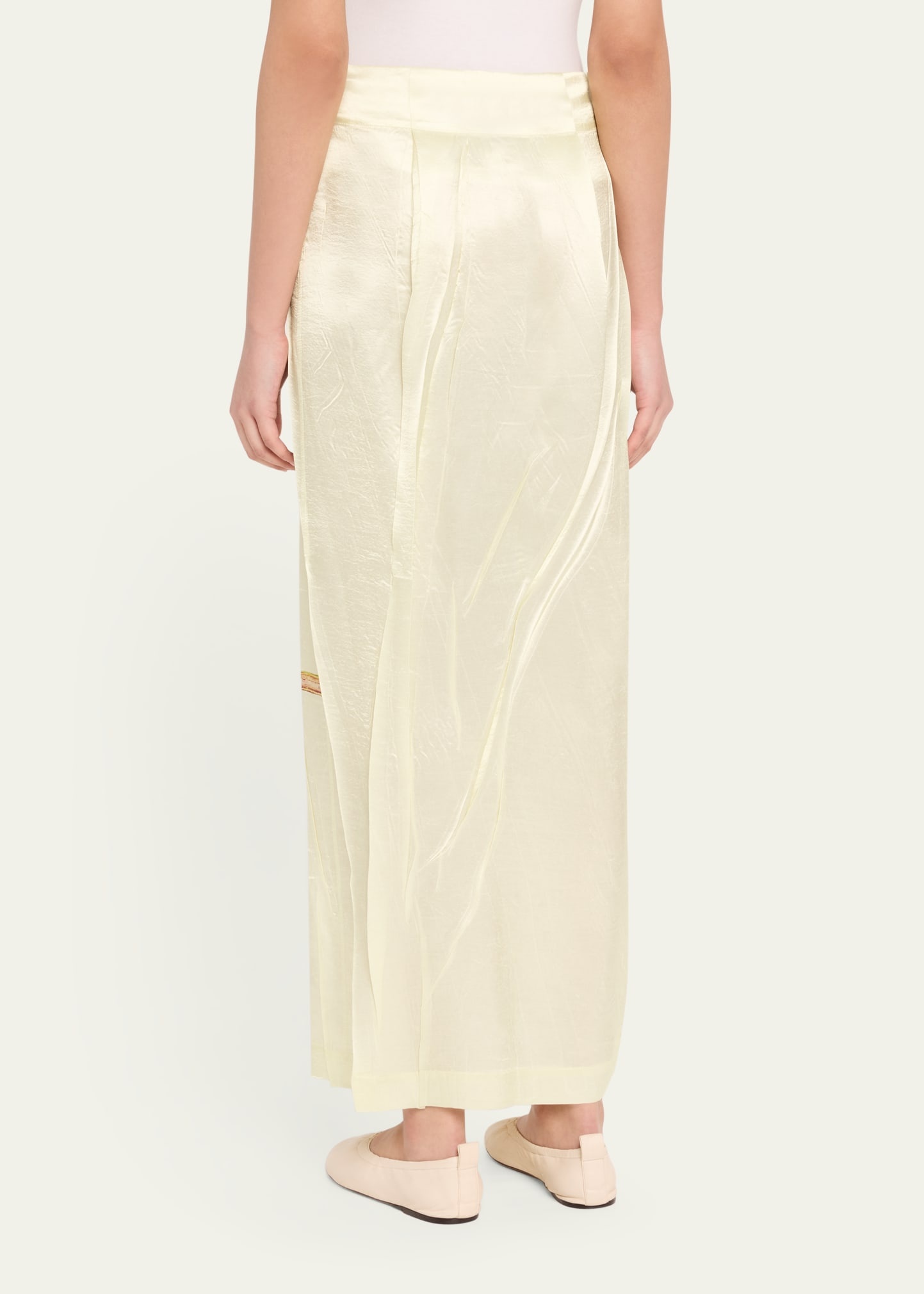Pressed Flora Printed Skirt - 3