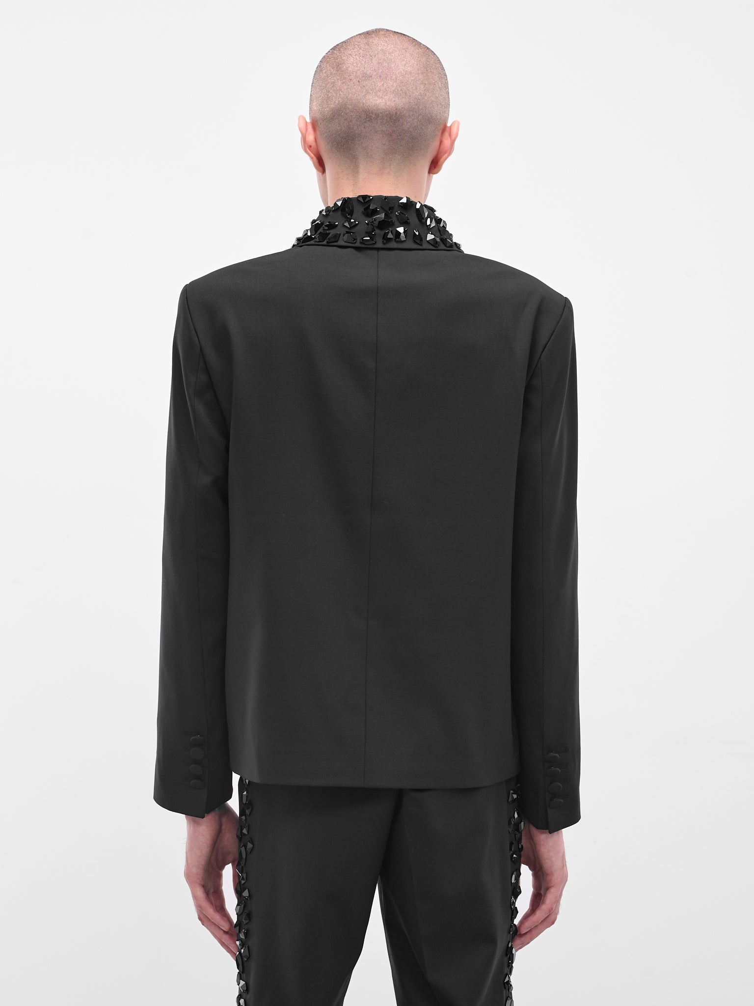 Swarovski Crystal Tailored Utility Jacket - 3