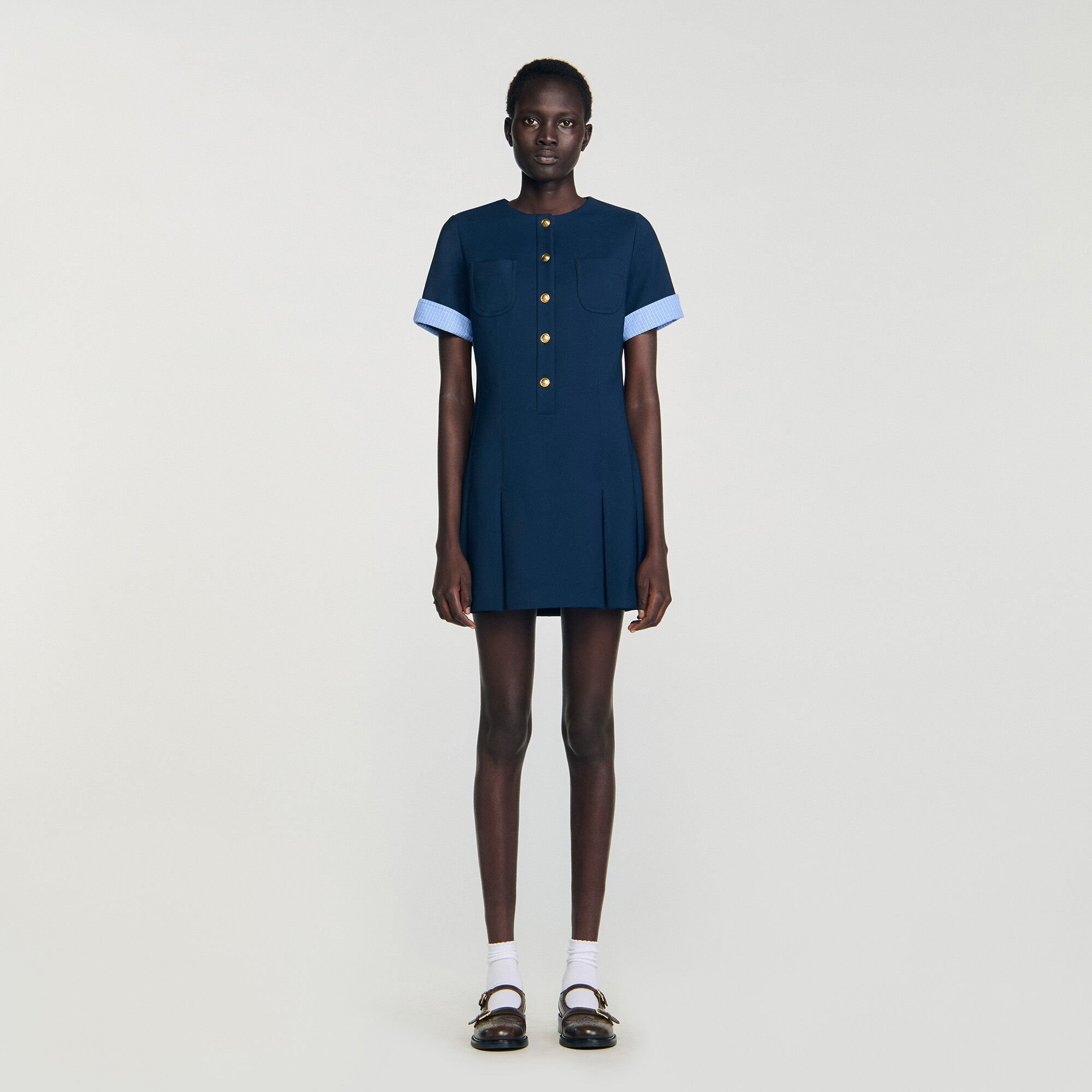 MINI PLEATED DRESS - 2
