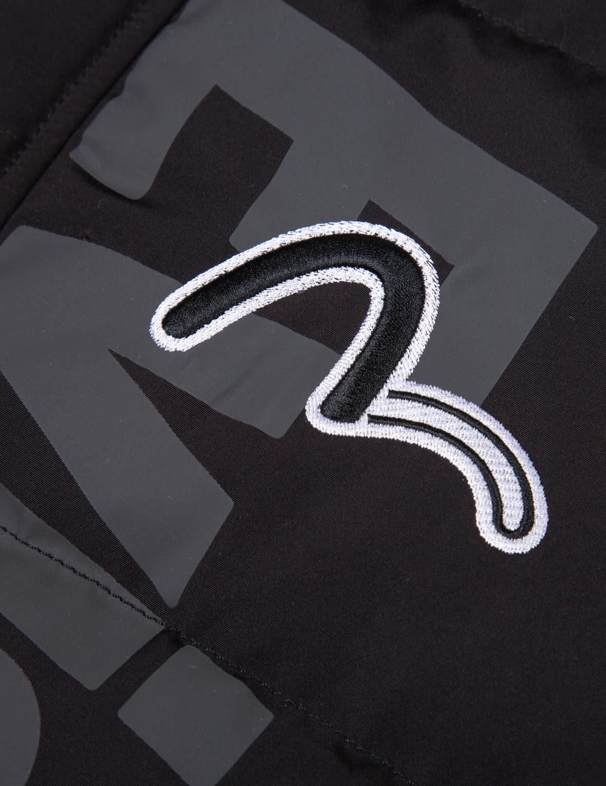 Logo Print Convertible Longline Down Parka - 12