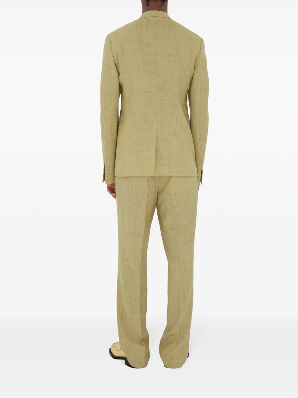 STRAIGHT-LEG TAILORED WOOL TROUSERS - 3
