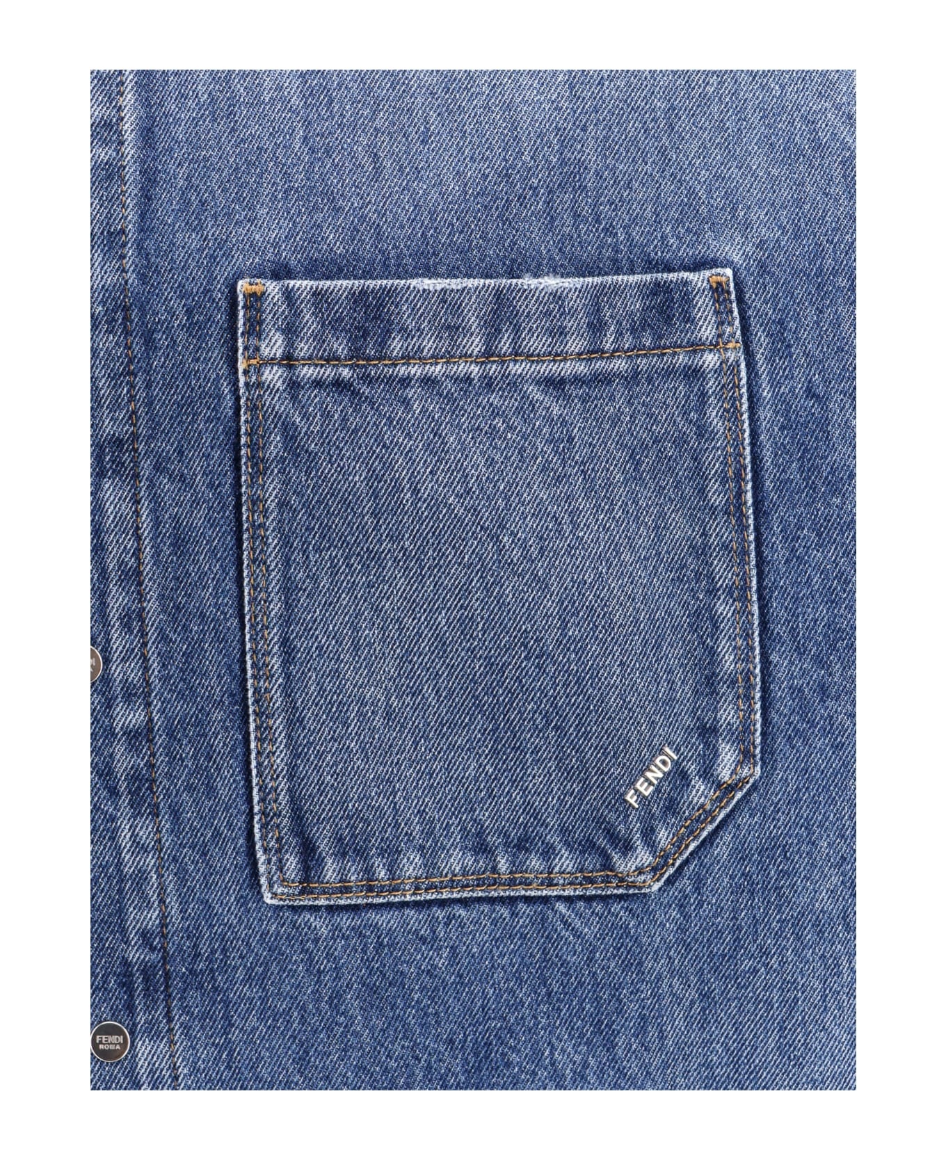 Denim Oversize Shirt - 3