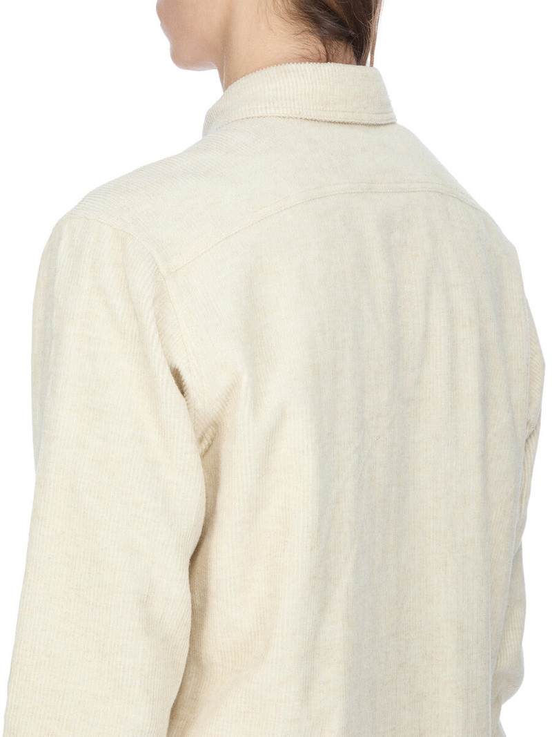 Cotton and Linen-Blend Corduroy Shirt 5