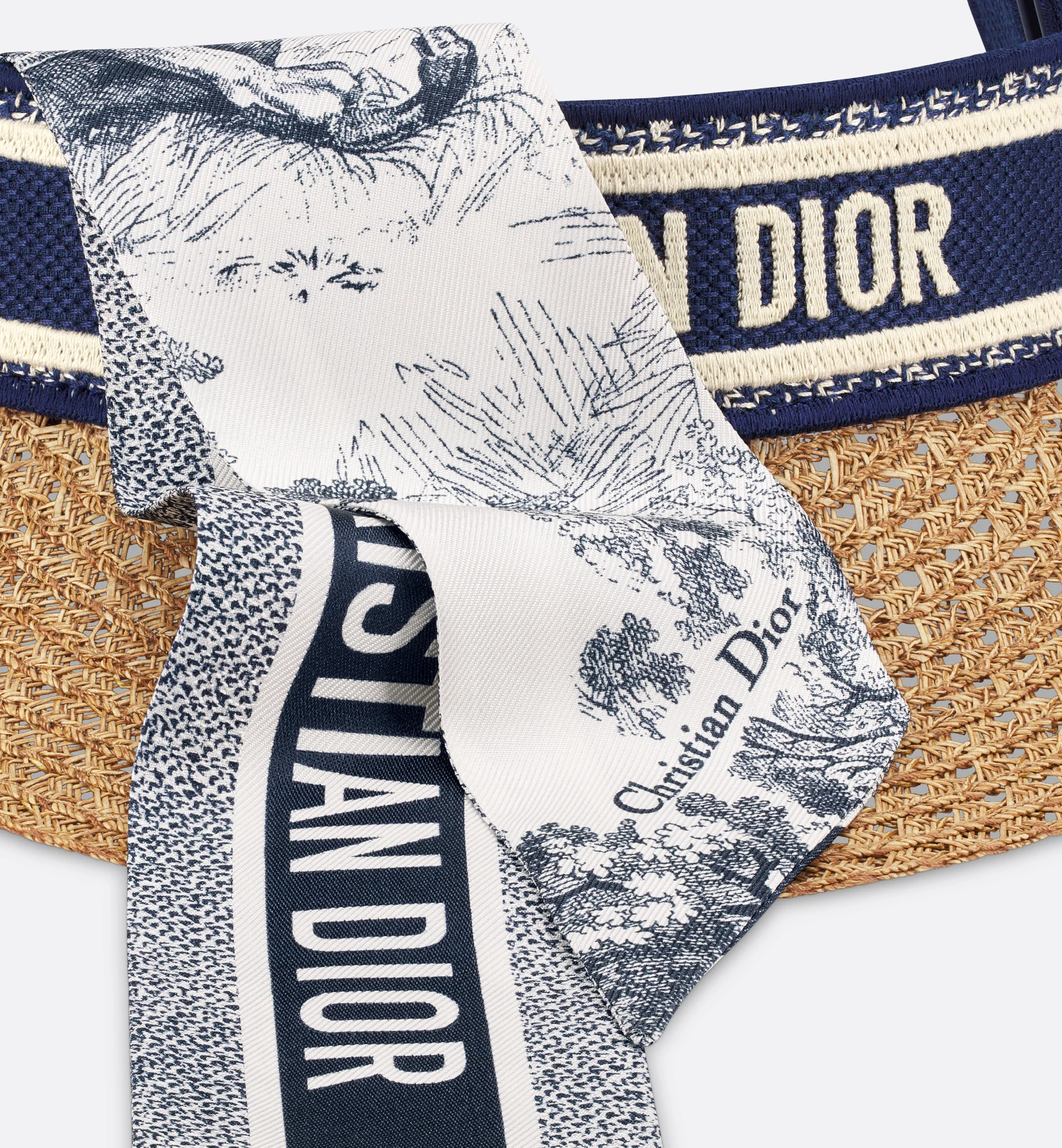Dior D-Ocean Visor with Mitzah | REVERSIBLE