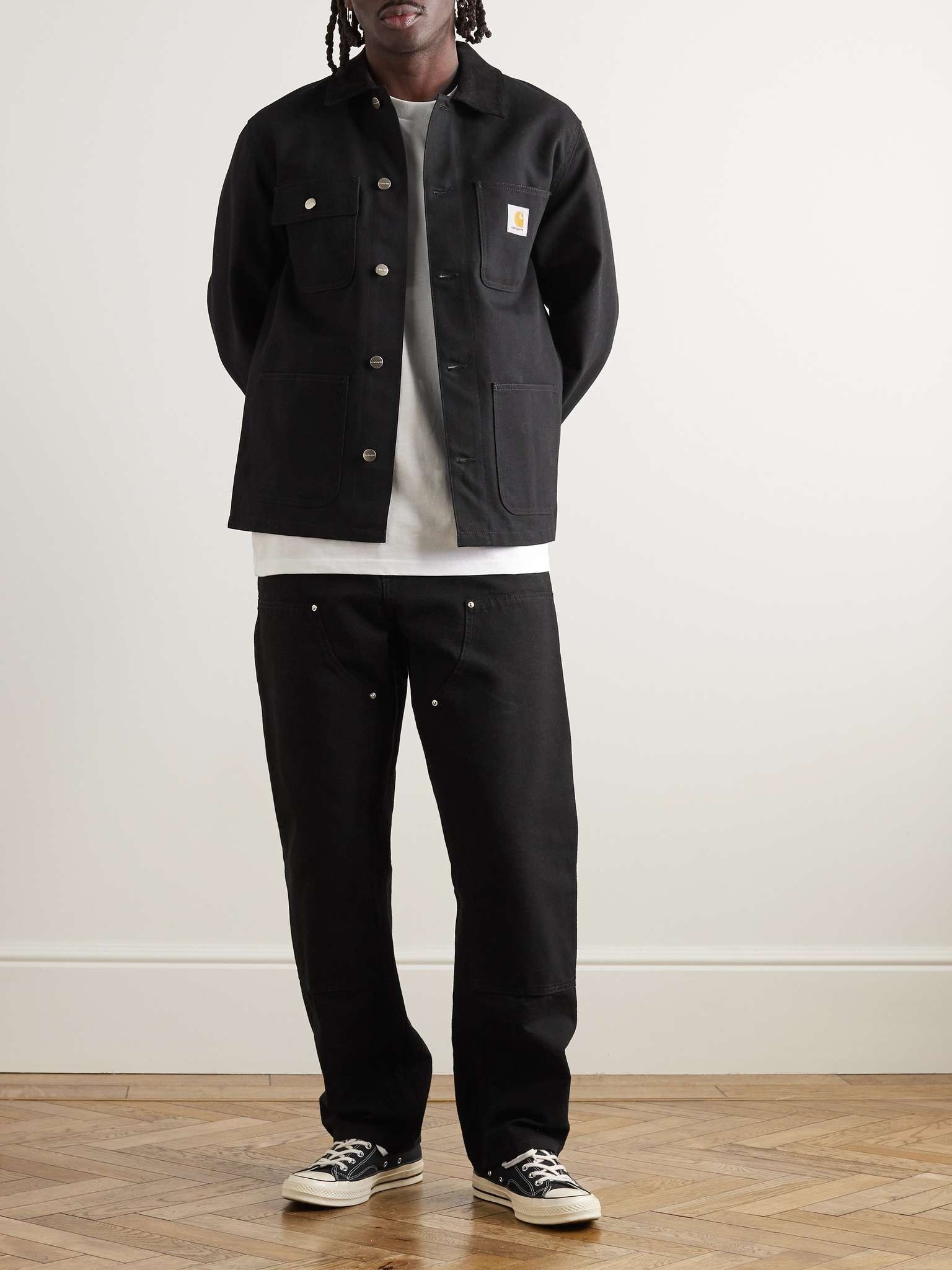 Michigan Corduroy-Trimmed Organic Cotton-Canvas Chore Jacket - 2