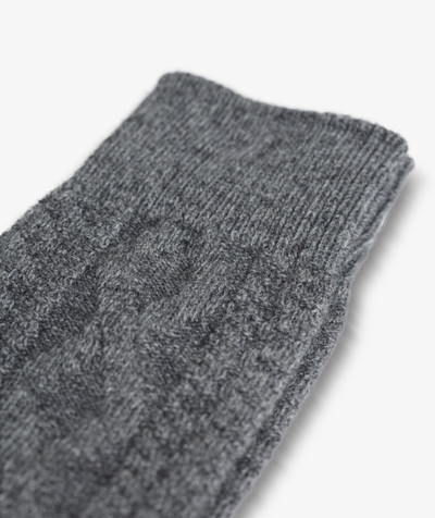 ANONYMOUSISM Norse Store SMU Cashmere Cable Socks outlook