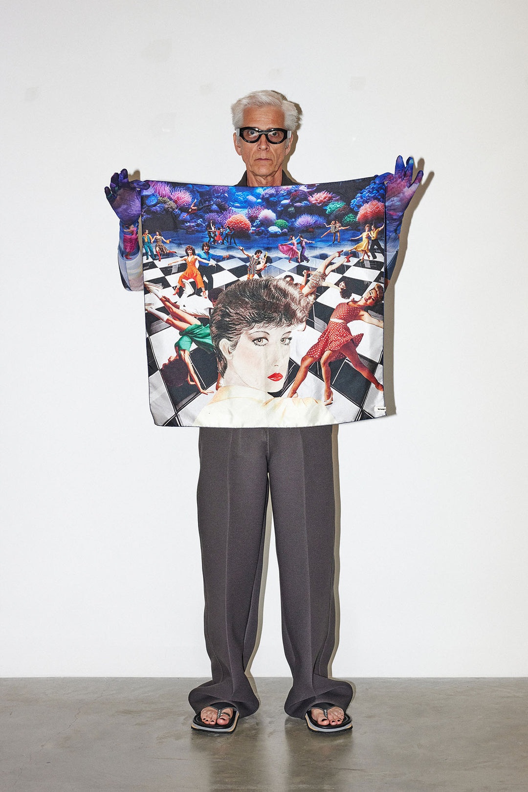 BRIGETTE PRINT FOULARD / silk - 3