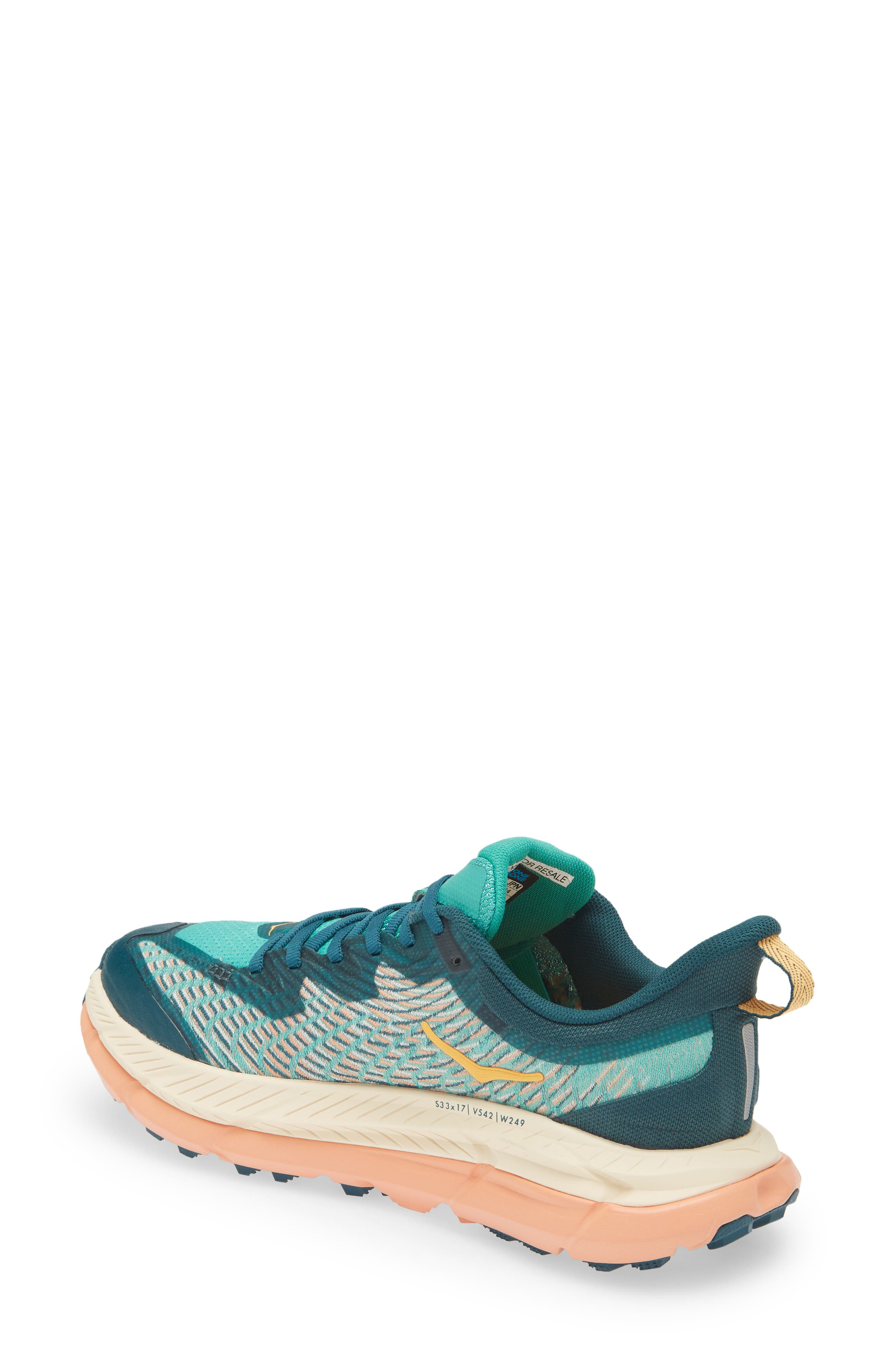 HOKA Mafate Speed 4 Trail Running Shoe in Deep Teal /Water Garden at Nordstrom - 2