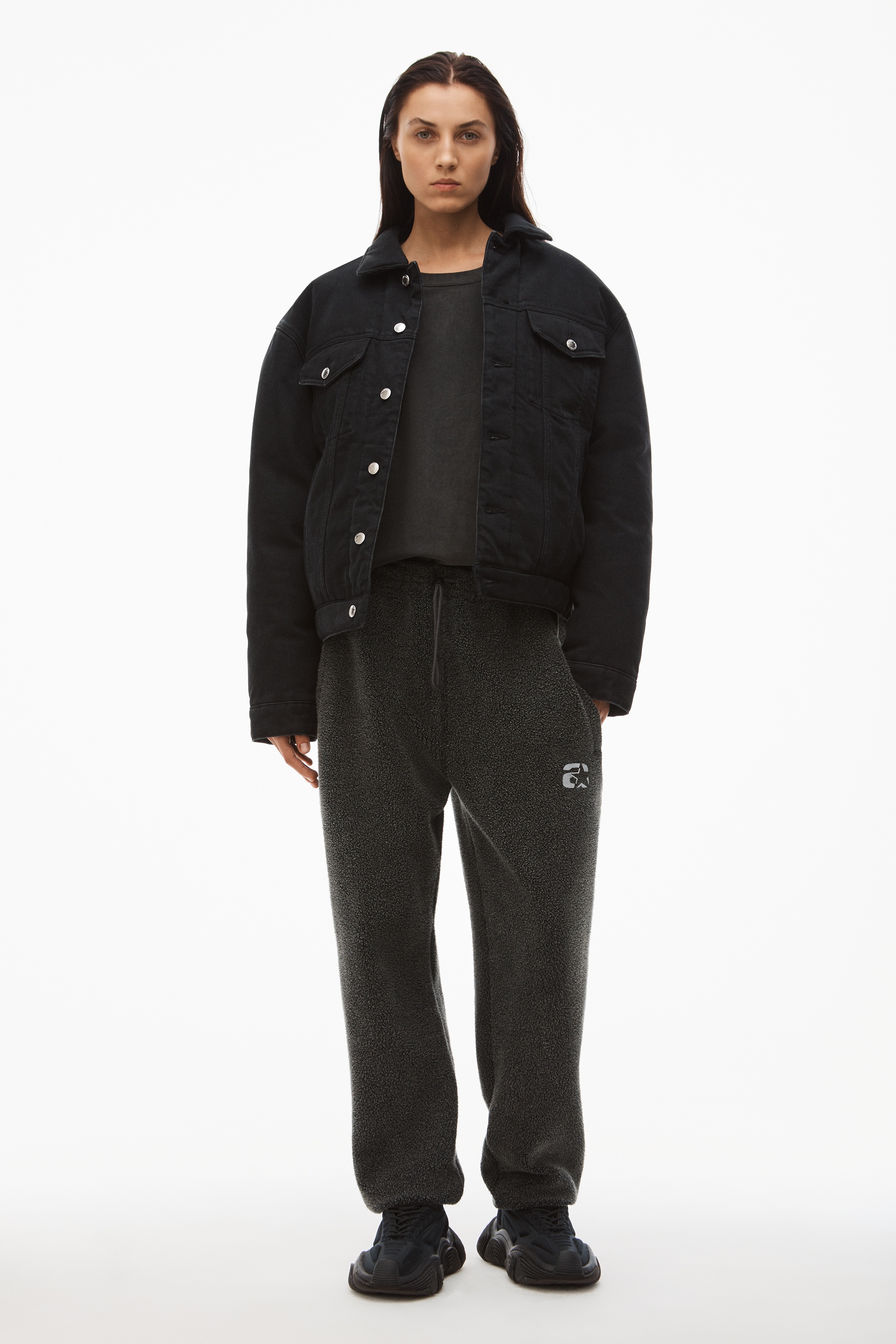 SPORTY LOGO SWEATPANT IN REVERSE TERRY - 2